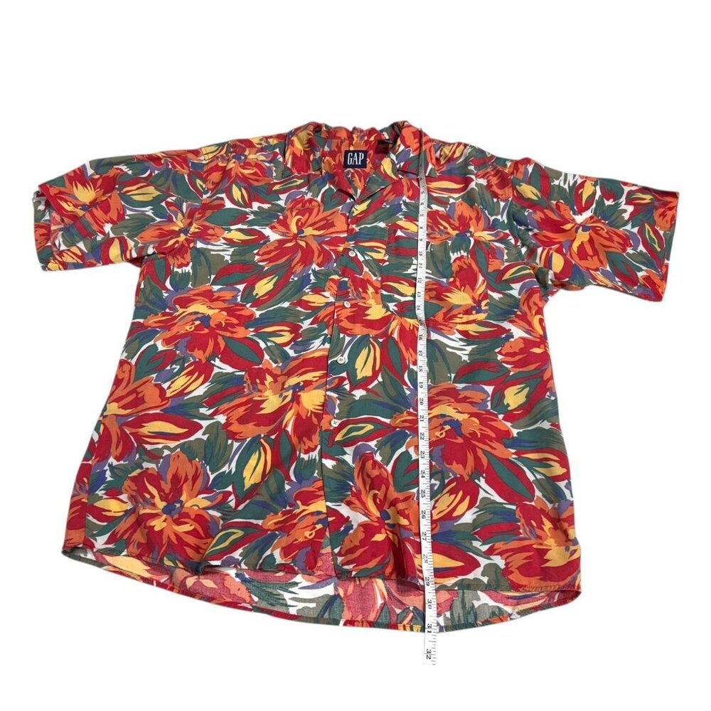 Vintage GAP Button Front Shirt Multicolor Size Large - Picture 4 of 6